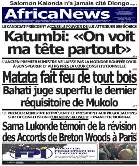 Cover Africa News RDC - 2261 