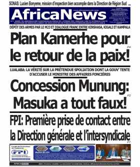 Cover Africa News RDC - 2158 