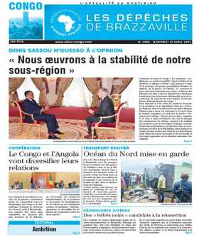 Cover Les Dépêches de Brazzaville - 4488 