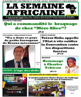 Cover La Semaine Africaine - 4142 