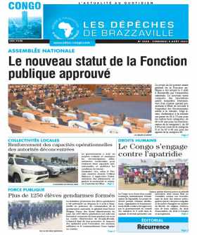 Cover Les Dépêches de Brazzaville - 4308 