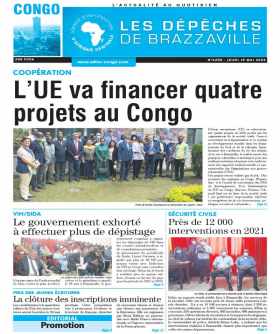 Cover Les Dépêches de Brazzaville - 4255 