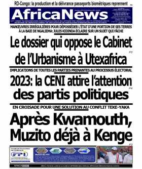 Cover Africa News RDC - 2153 