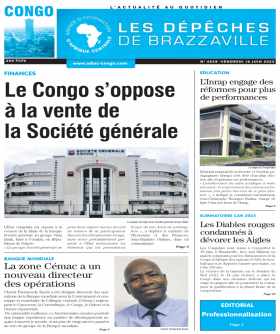 Cover Les Dépêches de Brazzaville - 4528 
