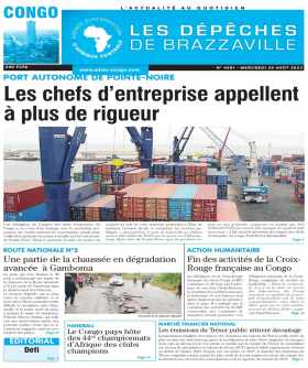 Cover Les Dépêches de Brazzaville - 4581 