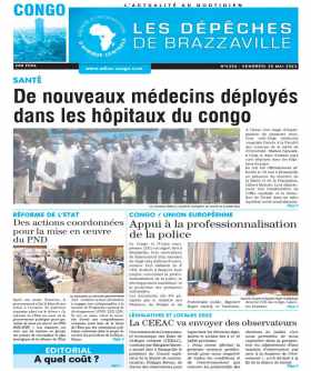 Cover Les Dépêches de Brazzaville - 4256 