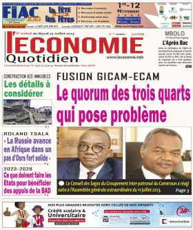 Cover l'Economie - 02808 