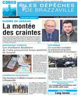 Cover Les Dépêches de Brazzaville - 4342 