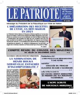Cover Le Patriote - 607 