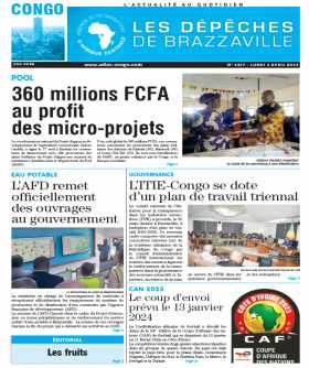 Cover Les Dépêches de Brazzaville - 4477 