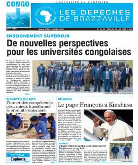 Cover Les Dépêches de Brazzaville - 4433 