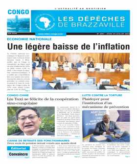 Cover Les Dépêches de Brazzaville - 4781 