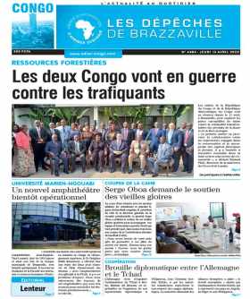 Cover Les Dépêches de Brazzaville - 4484 