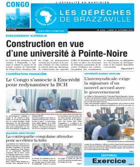 Cover Les Dépêches de Brazzaville - 4369 
