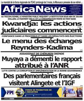 Cover Africa News RDC - 2291 
