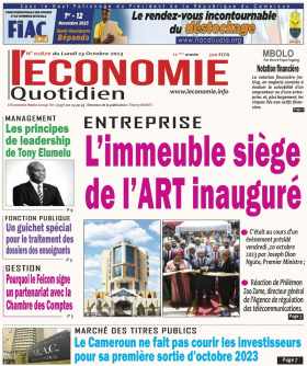 Cover l'Economie - 02870 