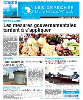 Cover Les Dépêches de Brazzaville - 4482 
