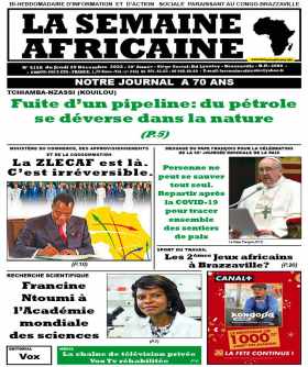 Cover La Semaine Africaine - 4158 