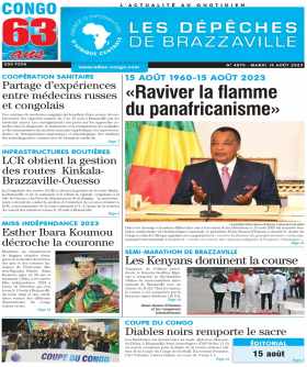 Cover Les Dépêches de Brazzaville - 4570 