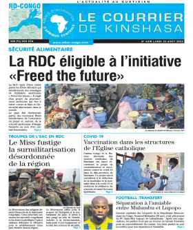 Cover Le Courrier de Kinshasa - 4319 