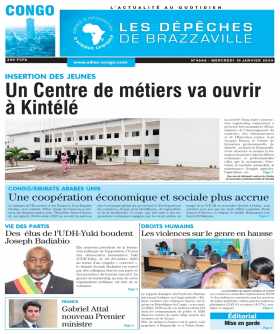 Cover Les Dépêches de Brazzaville - 4666 