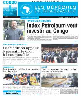Cover Les Dépêches de Brazzaville - 4218 