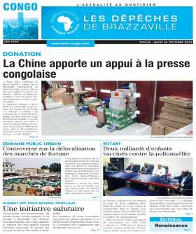 Cover Les Dépêches de Brazzaville - 4622 