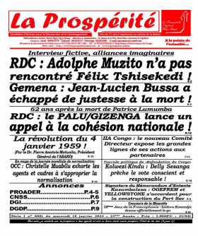 Cover La Prospérité - 6001 