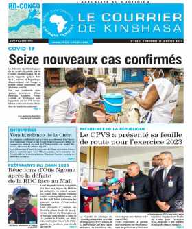 Cover Le Courrier de Kinshasa - 4421 