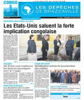 Cover Les Dépêches de Brazzaville - 4495 