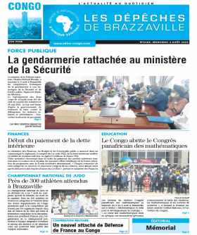 Cover Les Dépêches de Brazzaville - 4306 