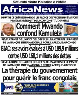 Cover Africa News RDC - 2271 