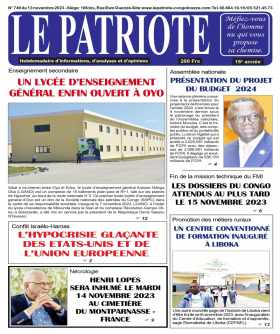 Cover Le Patriote - 749 