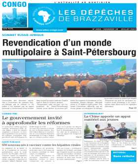 Cover Les Dépêches de Brazzaville - 4558 