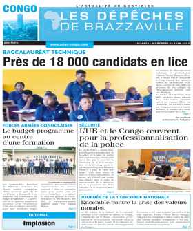 Cover Les Dépêches de Brazzaville - 4526 