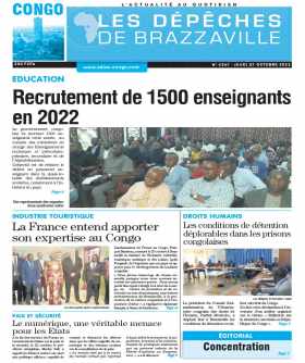 Cover Les Dépêches de Brazzaville - 4367 
