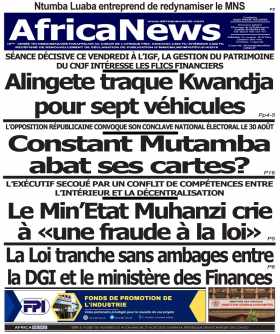 Cover Africa News RDC - 2287 