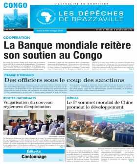 Cover Les Dépêches de Brazzaville - 4648 
