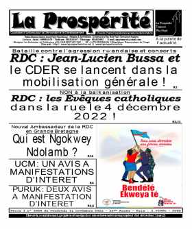 Cover La Prospérité - 5958 