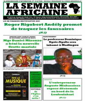 Cover La Semaine Africaine - 4076 