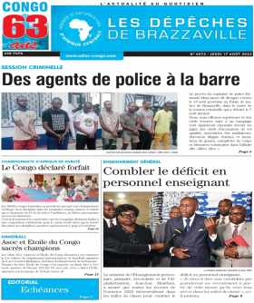 Cover Les Dépêches de Brazzaville - 4572 