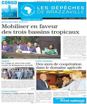 Cover Les Dépêches de Brazzaville - 4568 