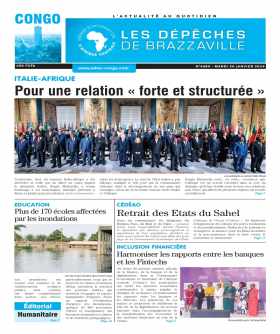 Cover Les Dépêches de Brazzaville - 4680 