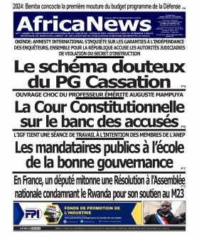 Cover Africa News RDC - 2272 