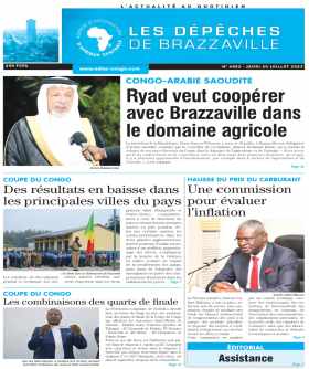 Cover Les Dépêches de Brazzaville - 4552 