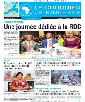 Cover Le Courrier de Kinshasa - 4441 