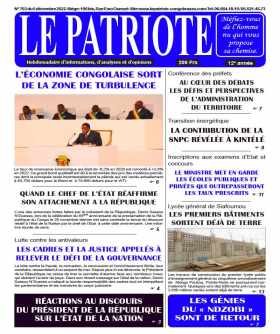 Cover Le Patriote - 703 