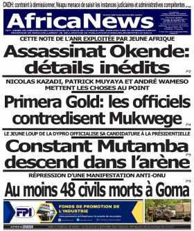 Cover Africa News RDC - 2289 
