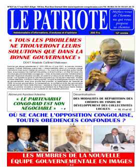 Cover Le Patriote - 627 