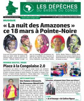 Cover Les Dépêches du Bassin du Congo - 162 